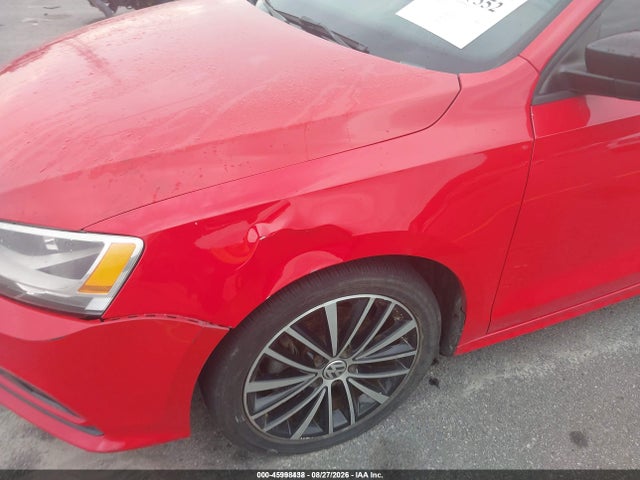 45998438 :رقم المزاد ، 3VWD17AJ8GM400584 vin ، 2016 Volkswagen Jetta 1.8t Sport مزاد بيع