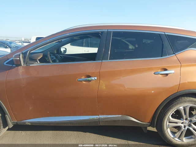 Продаж на аукціоні авто 2015 Nissan Murano Platinum, vin: 5N1AZ2MGXFN217298, номер лоту: 45998569