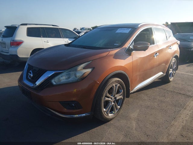 Продаж на аукціоні авто 2015 Nissan Murano Platinum, vin: 5N1AZ2MGXFN217298, номер лоту: 45998569