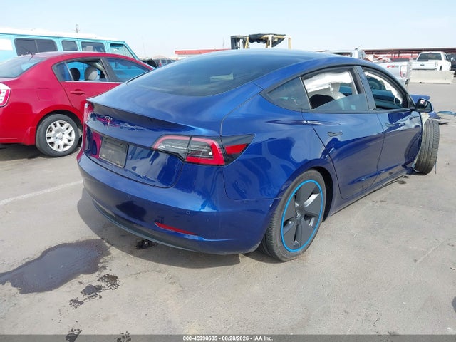 Tesla Model 3 Standard Range Plus Rear-wheel Drive 2021 5YJ3E1EA2MF028847 Image 4