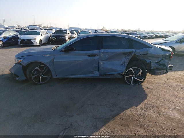 45998640 :رقم المزاد ، 1HGCV1F35NA109031 vin ، 2022 Honda Accord Sport مزاد بيع