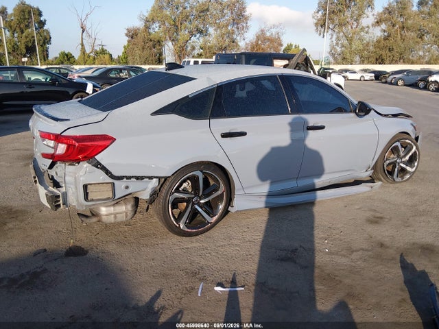 45998640 :رقم المزاد ، 1HGCV1F35NA109031 vin ، 2022 Honda Accord Sport مزاد بيع