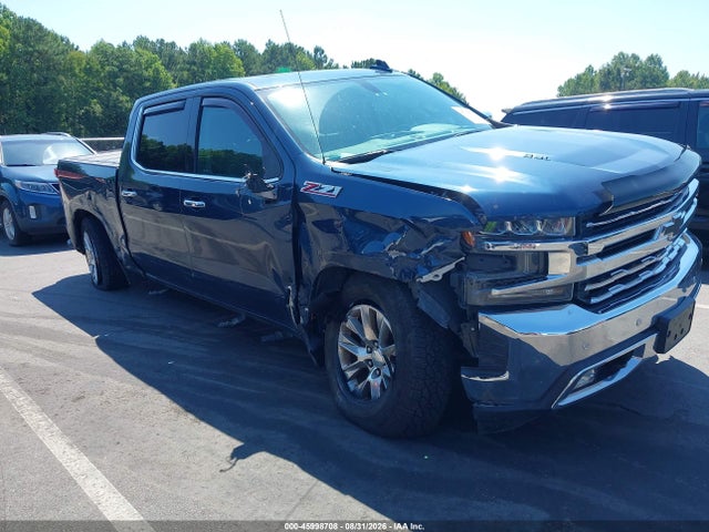 45998708 :رقم المزاد ، 3GCUYGEL7KG166195 vin ، 2019 Chevrolet Silverado 1500 Ltz مزاد بيع