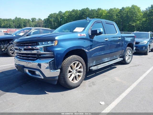45998708 :رقم المزاد ، 3GCUYGEL7KG166195 vin ، 2019 Chevrolet Silverado 1500 Ltz مزاد بيع