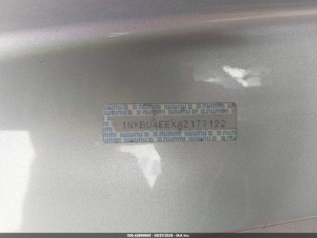 45998847 :رقم المزاد ، 1NXBU4EEXAZ177122 vin ، 2010 Toyota Corolla Le مزاد بيع