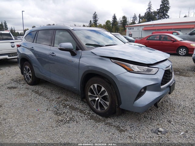 Toyota Highlander Hybrid Xle 2020 5TDGBRCH6LS011889 zdjęcie główne