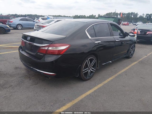 45998860 :رقم المزاد ، 1HGCR2F58GA043069 vin ، 2016 Honda Accord Sport مزاد بيع