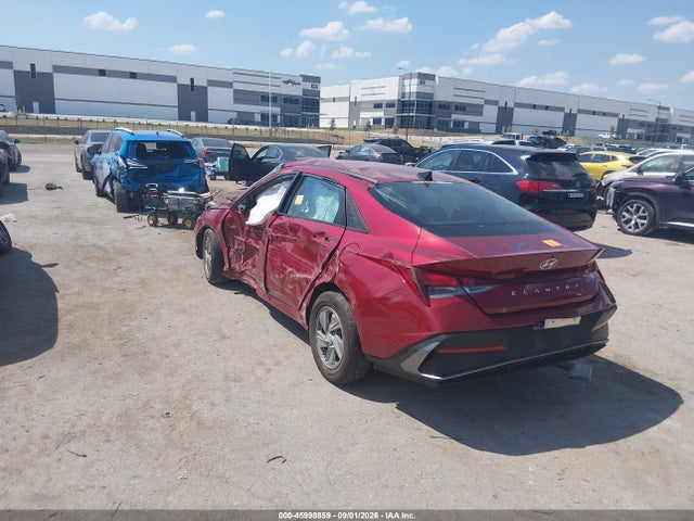 2025 Hyundai Elantra Se მანქანა იყიდება აუქციონზე, vin: KMHLL4DG0SU954435, აუქციონის ნომერი: 45998859