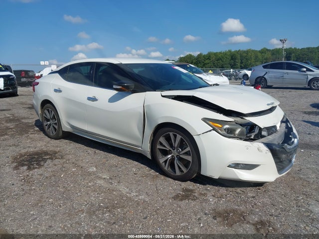 45999004 :رقم المزاد ، 1N4AA6AP6GC393128 vin ، 2016 Nissan Maxima 3.5 Sv مزاد بيع
