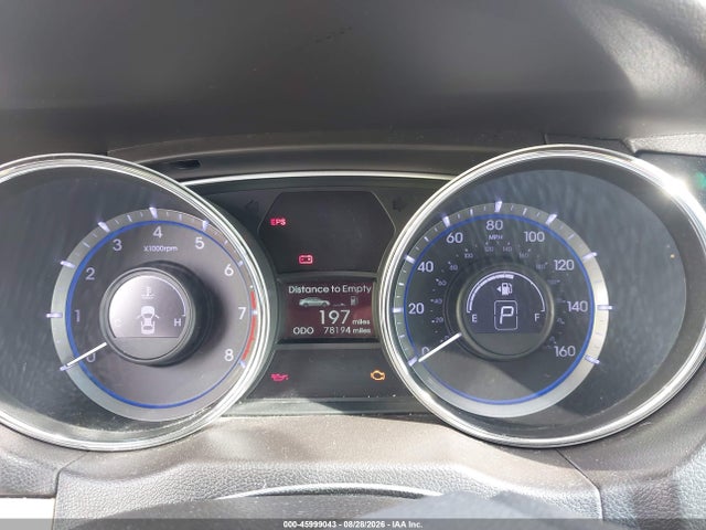 2013 Hyundai Sonata Gls მანქანა იყიდება აუქციონზე, vin: 5NPEB4ACXDH736470, აუქციონის ნომერი: 45999043