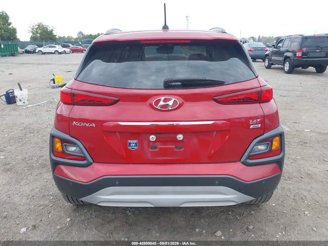 45999045 :رقم المزاد ، KM8K5CA50JU076023 vin ، 2018 Hyundai Kona Ultimate مزاد بيع