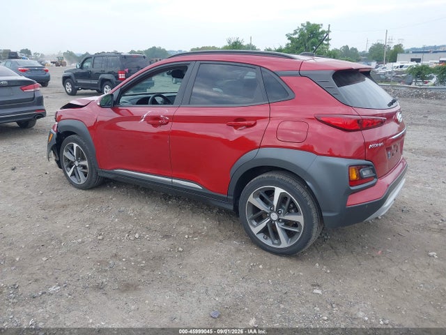 45999045 :رقم المزاد ، KM8K5CA50JU076023 vin ، 2018 Hyundai Kona Ultimate مزاد بيع