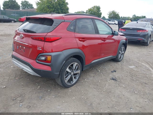 45999045 :رقم المزاد ، KM8K5CA50JU076023 vin ، 2018 Hyundai Kona Ultimate مزاد بيع