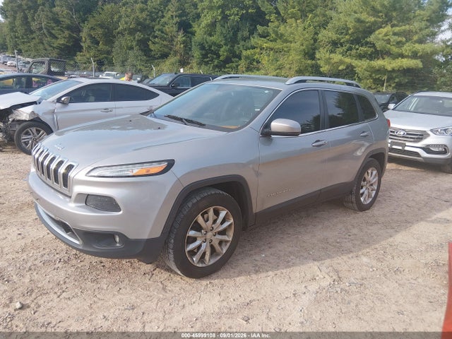 2016 Jeep Cherokee Limited მანქანა იყიდება აუქციონზე, vin: 1C4PJMDS7GW167123, აუქციონის ნომერი: 45999108