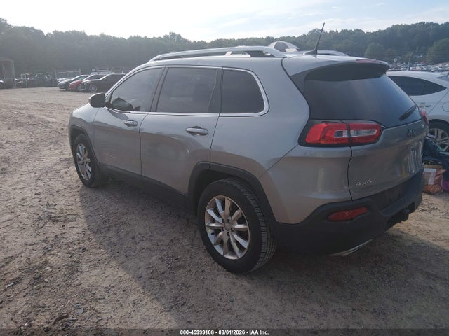 2016 Jeep Cherokee Limited მანქანა იყიდება აუქციონზე, vin: 1C4PJMDS7GW167123, აუქციონის ნომერი: 45999108