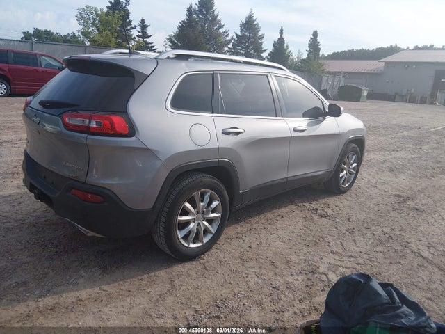 2016 Jeep Cherokee Limited მანქანა იყიდება აუქციონზე, vin: 1C4PJMDS7GW167123, აუქციონის ნომერი: 45999108