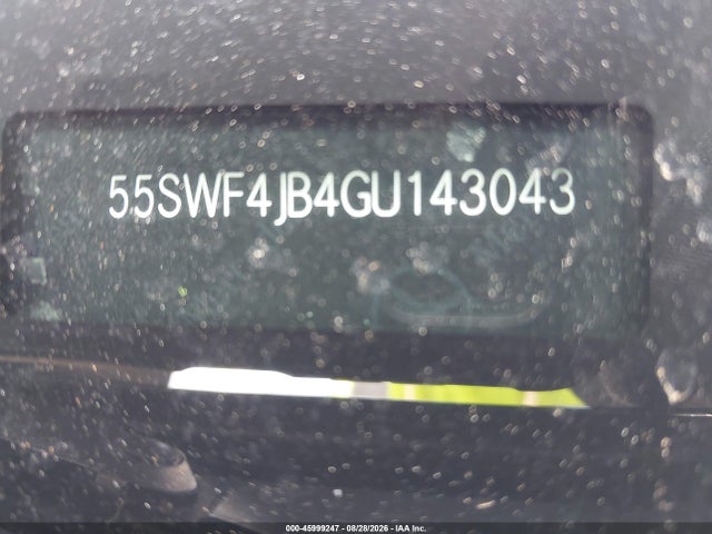 Продаж на аукціоні авто 2016 Mercedes-benz C 300, vin: 55SWF4JB4GU143043, номер лоту: 45999247