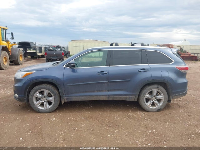 45999262 :رقم المزاد ، 5TDDKRFH8FS098830 vin ، 2015 Toyota Highlander Limited V6 مزاد بيع