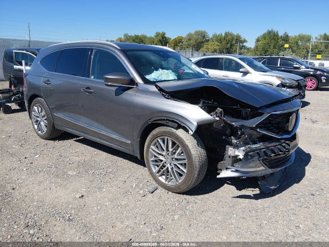2022 Acura Mdx Advance Package მანქანა იყიდება აუქციონზე, vin: 5J8YE1H84NL026127, აუქციონის ნომერი: 45999269