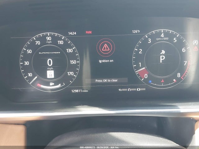 2018 Land Rover Range Rover Sport Supercharged/supercharged Dynamic მანქანა იყიდება აუქციონზე, vin: SALWR2RE7JA800535, აუქციონის ნომერი: 45999373