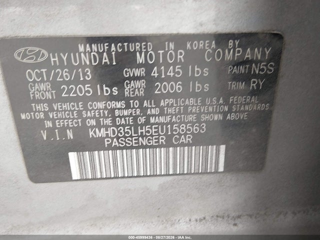 Hyundai ELANTRA GT 2014 KMHD35LH5EU158563 Image 9