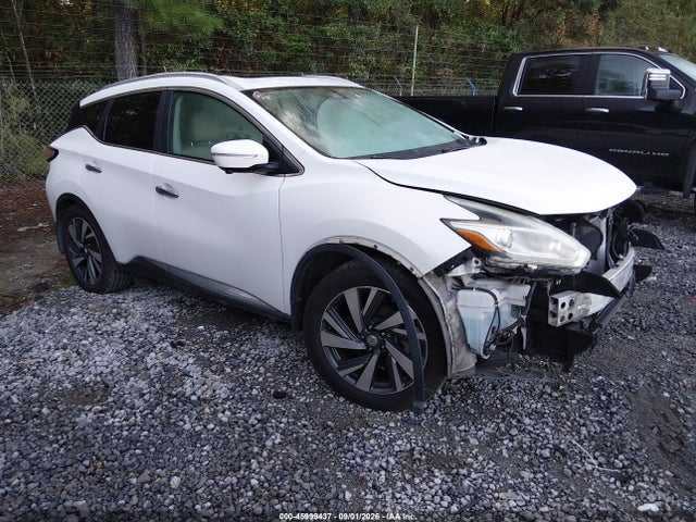 2015 Nissan Murano Platinum მანქანა იყიდება აუქციონზე, vin: 5N1AZ2MG2FN218235, აუქციონის ნომერი: 45999437