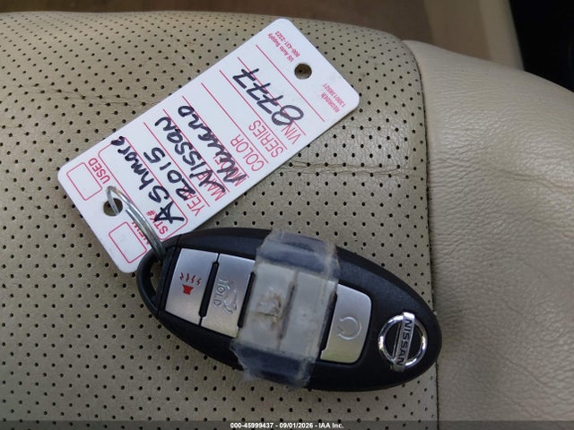 2015 Nissan Murano Platinum მანქანა იყიდება აუქციონზე, vin: 5N1AZ2MG2FN218235, აუქციონის ნომერი: 45999437