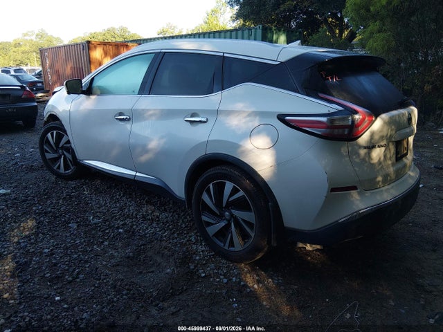 2015 Nissan Murano Platinum მანქანა იყიდება აუქციონზე, vin: 5N1AZ2MG2FN218235, აუქციონის ნომერი: 45999437