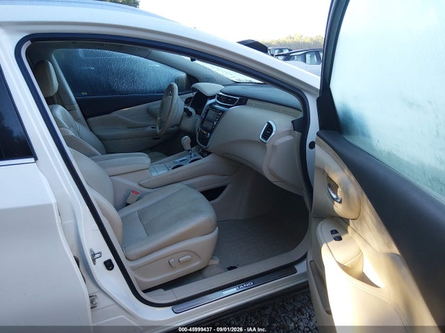 2015 Nissan Murano Platinum მანქანა იყიდება აუქციონზე, vin: 5N1AZ2MG2FN218235, აუქციონის ნომერი: 45999437