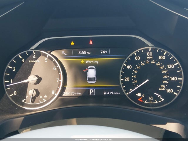 2015 Nissan Murano Platinum მანქანა იყიდება აუქციონზე, vin: 5N1AZ2MG2FN218235, აუქციონის ნომერი: 45999437