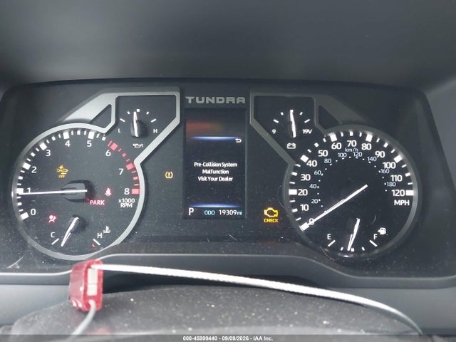 45999440 :رقم المزاد ، 5TFLA5DB6SX323773 vin ، 2025 Toyota Tundra Sr5 مزاد بيع
