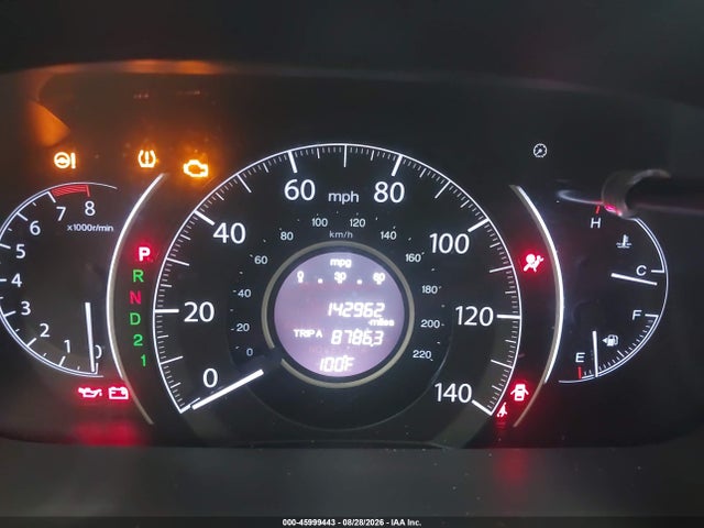 45999443 :رقم المزاد ، 2HKRM3H77CH500999 vin ، 2012 Honda Cr-v Ex-l مزاد بيع