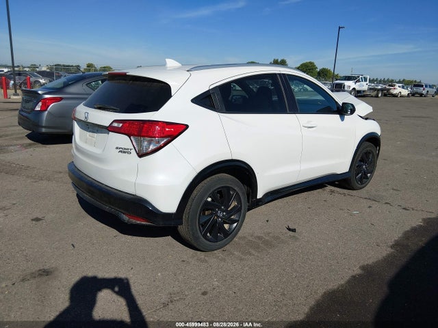 Aukcja sprzedaży 2021 Honda Hr-v Awd Sport, vin: 3CZRU6H12MM754221, numer aukcji: 45999483