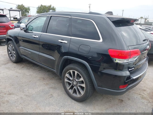 Продаж на аукціоні авто 2018 Jeep Grand Cherokee Limited 4x4, vin: 1C4RJFBG9JC138072, номер лоту: 45999499