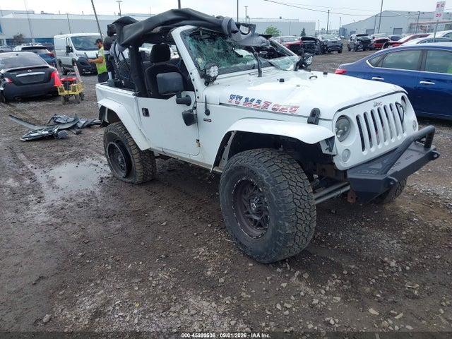 2017 Jeep Wrangler Sport 4x4 მანქანა იყიდება აუქციონზე, vin: 1C4AJWAG1HL726475, აუქციონის ნომერი: 45999536