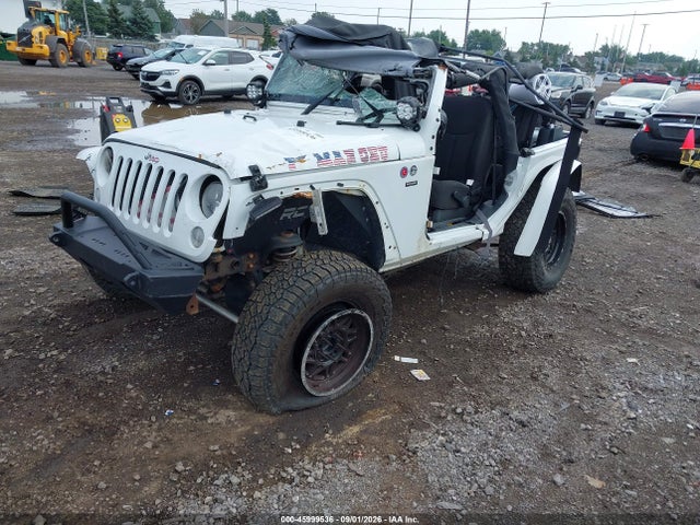 Auction sale of the 2017 Jeep Wrangler Sport 4x4, vin: 1C4AJWAG1HL726475, lot number: 45999536