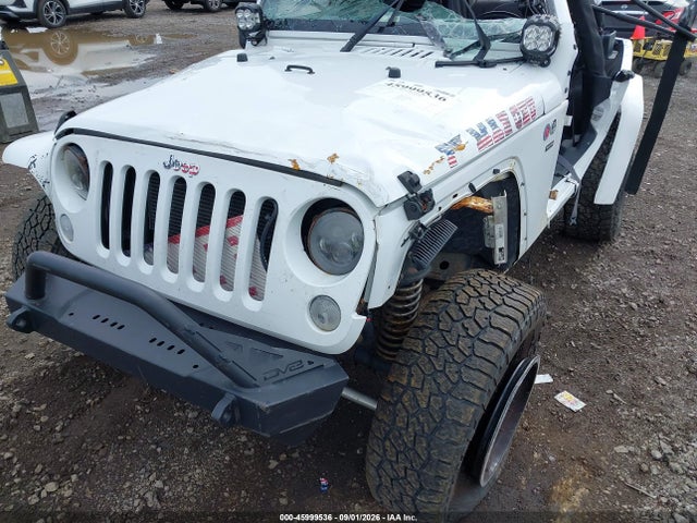 Auction sale of the 2017 Jeep Wrangler Sport 4x4, vin: 1C4AJWAG1HL726475, lot number: 45999536