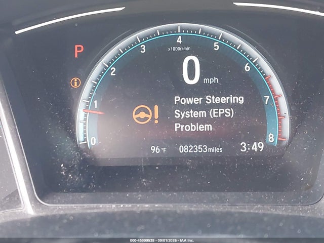 45999538 :رقم المزاد ، JHMFC1F37JX022691 vin ، 2018 Honda Civic Ex-t مزاد بيع