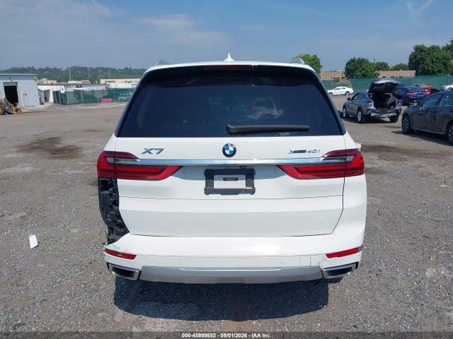 45999552 :رقم المزاد ، 5UXCW2C08L9A02809 vin ، 2020 Bmw X7 Xdrive40i مزاد بيع