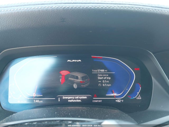 45999552 :رقم المزاد ، 5UXCW2C08L9A02809 vin ، 2020 Bmw X7 Xdrive40i مزاد بيع