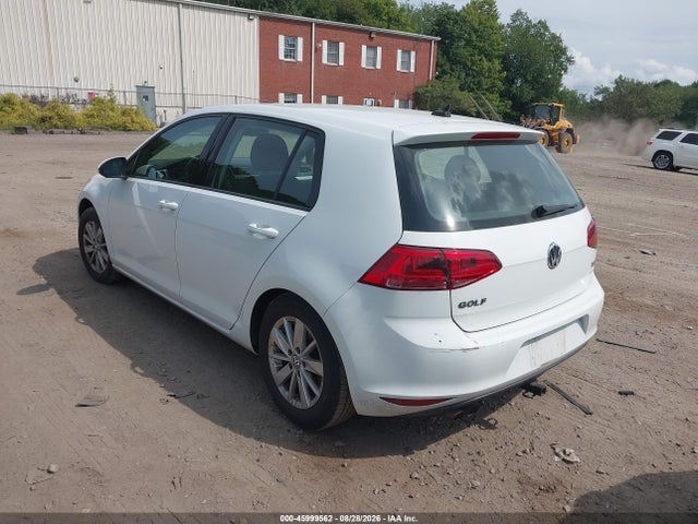 Aukcja sprzedaży 2017 Volkswagen Golf Tsi S 4-door, vin: 3VW117AU2HM005685, numer aukcji: 45999562
