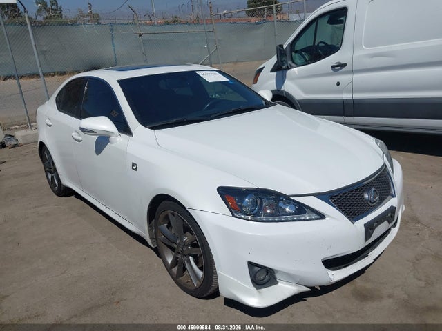 Auction sale of the 2012 Lexus Is 250, vin: JTHBF5C28C5180013, lot number: 45999584