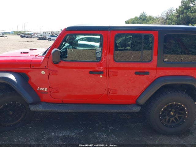 Продаж на аукціоні авто 2020 Jeep Wrangler Unlimited Sport S 4x4, vin: 1C4HJXDN2LW198287, номер лоту: 45999587