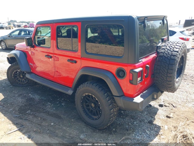 Продаж на аукціоні авто 2020 Jeep Wrangler Unlimited Sport S 4x4, vin: 1C4HJXDN2LW198287, номер лоту: 45999587