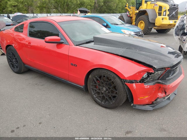 2012 Ford Mustang Gt Premium მანქანა იყიდება აუქციონზე, vin: 1ZVBP8CF3C5284571, აუქციონის ნომერი: 45999588