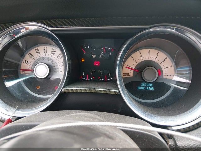 2012 Ford Mustang Gt Premium მანქანა იყიდება აუქციონზე, vin: 1ZVBP8CF3C5284571, აუქციონის ნომერი: 45999588