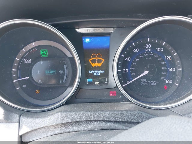 2013 Hyundai Sonata Hybrid Limited მანქანა იყიდება აუქციონზე, vin: KMHEC4A42DA076739, აუქციონის ნომერი: 45999614