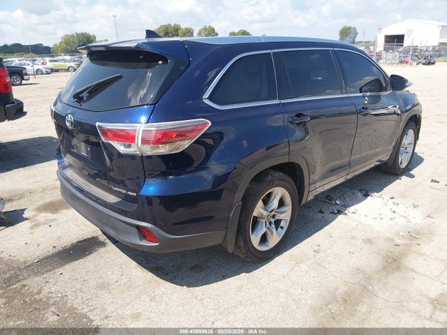 Aukcja sprzedaży 2016 Toyota Highlander Limited V6, vin: 5TDDKRFH4GS328994, numer aukcji: 45999636
