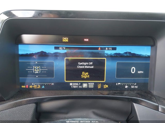 45999752 :رقم المزاد ، JF2BUPAD4TY487895 vin ، 2026 Subaru Outback Premium مزاد بيع