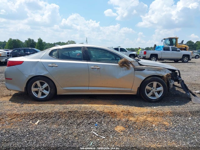 2014 Kia Optima Lx მანქანა იყიდება აუქციონზე, vin: KNAGM4A7XE5508652, აუქციონის ნომერი: 45999838